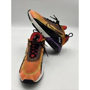 Nike Air Max 2090 Running Shoes Magma Orange Purple Mens Sz 11 BV9977-800 Shoes